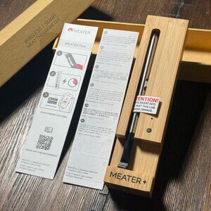 Meater PLUS OFFICIAL Extended Range Bluetooth Smart Meat Thermometer - NEW